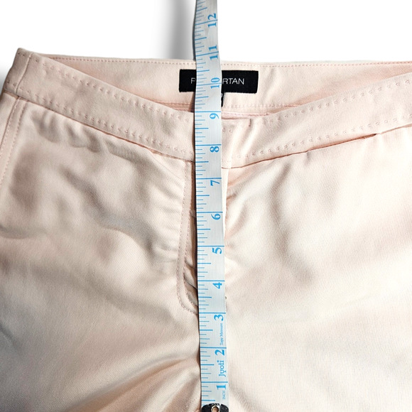 NWT Pink Tartan Legging Ankle Zip Pants Sz. 0 [26x34] Baby Pink - Picture 8 of 11